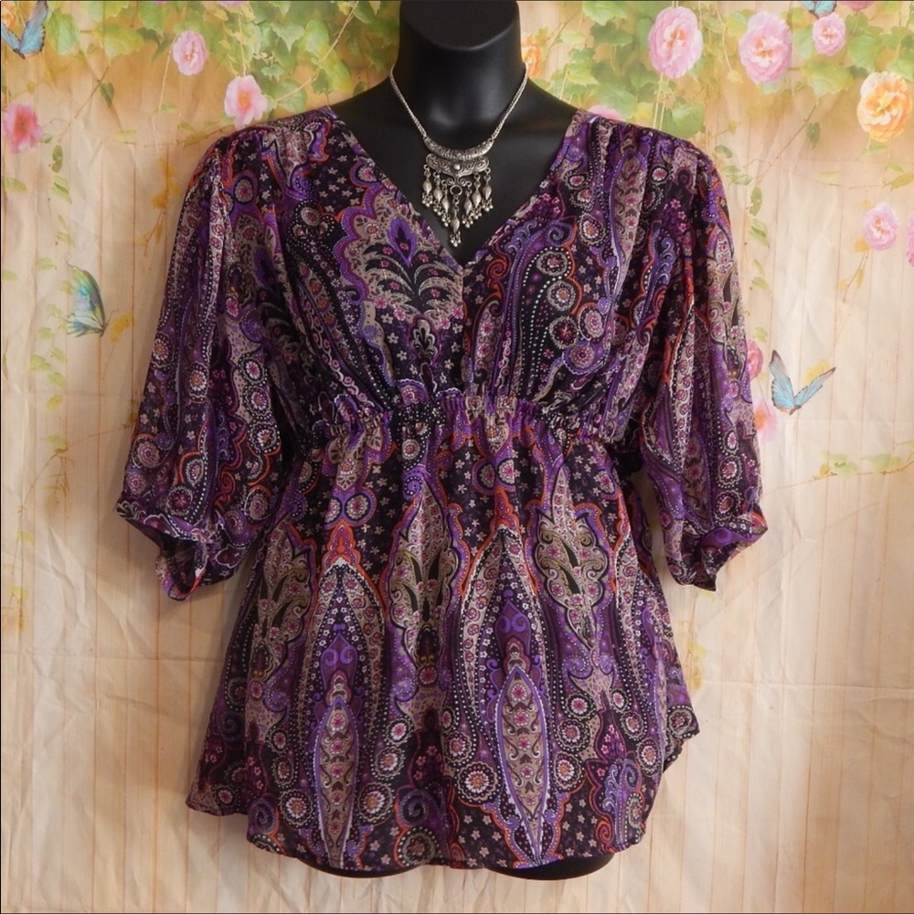 Torrid 3/4 sleeve top. NWOT